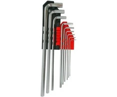 AW-Tools Šešiakampių raktų rinkinys AWTools AW35011BL; 1,5-10 mm; 9 vnt.