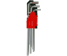 AW-Tools Šešiakampių raktų rinkinys AWTools AW35011BL; 1,5-10 mm; 9 vnt.