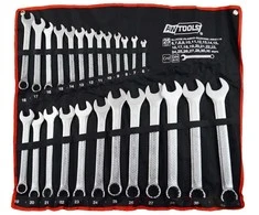 AW-Tools AWTOOLS KOMBINUOJŲ VERŽTAŽRAKČIŲ RINKINYS 25elem. / 6mm-32mm /