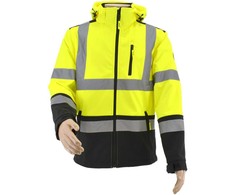 AW-Tools Itin ryškaus matomumo striukė AWTools AW02663; XL; geltona
