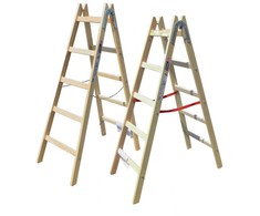 AW-Tools AWTOOLS MEDINĖS KOPĖČIOS 2x 5 PAKOPŲ 150KG