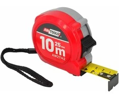 AW-Tools AWTOOLS RULETĖ COMPACT 10m x 25mm ABS 2-STOP