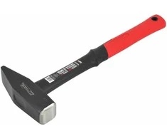 AW-Tools AWTOOLS ŠALTKALVIŠKAS PLAKTUKAS 0,2kg STIKLO PLUOŠTAS Juodas LINE