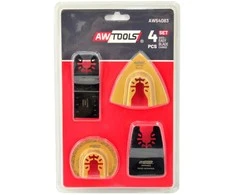 AW-Tools AWTOOLS MT PJŪKLELIŲ RINKINYS B 4vnt.