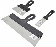 AW-Tools AWTOOLS SZPACHLA NIER.600mm UCH.PLAST. JUODA