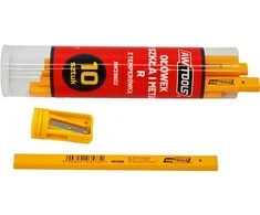 AW-Tools AWTOOLS PIEŠTUKAS STIKLUI IR METALUI R GELTONAS 10vnt.
