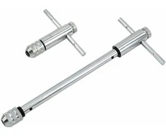 AW-Tools AWTOOLS RANKENĖLĖ SRIEGIKLIAMS M5-M12 /100mm T TIPO SU REKETU IR FIKSUOJAMĄJA ĮMAUTE