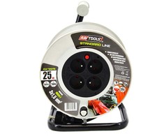 AW-Tools AWTOOLS pratęsimo būgnas STANDARTAS 40 m 3x1,5 mm 16A / 3680W