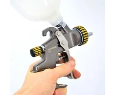 AW-Tools Purškimo pistoletas AWTOOLS HVLP PRO SU 1,4 mm VIRŠUTINIU BAKU / TBH101AG