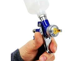 AW-Tools AWTOOLS purškimo pistoletas MINI HVLP su viršutiniu indu 0.8-1.2mm / H-2000