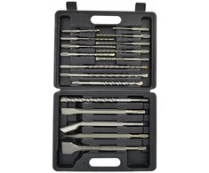 Grąžtas AW-Tools AWTOOLS Rinkinys DŁUT I grąžtų SDS+ 17 vnt.