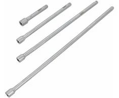 AWTOOLS Rinkinys PRZEDŁUŻEK 1/4" 4cz. 75mm, 150mm, 225mm, 300mm. Juodas LINE