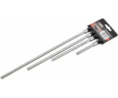 AWTOOLS Rinkinys PRZEDŁUŻEK 1/4" 4cz. 75mm, 150mm, 225mm, 300mm. Juodas LINE