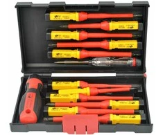 AW-Tools Atsuktuvų komplektas AWTools AW36989; VDE; 1000V; 13 vnt.
