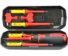 AW-Tools AWTOOLS IZOLIUOTŲ ATSUKTUVŲ RINKINYS 1000V VDE S2/8VNT.