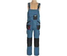 AW-Tools Apsauginės kelnės AWTools AW02524; T2; 2XL; mėlyna/raudona