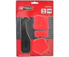 AW-Tools AWTOOLS SILIKONO MENTELĖS SU PJAUSTYKLĖMIS 4vnt.