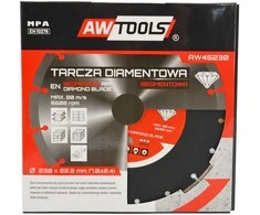 AW-Tools AWTOOLS DEIMANTINIS DISKAS 115×22,2 / SEGMENTINIS