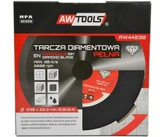 AW-Tools AWTOOLS DEIMANTINIS DISKAS 125×22,2 / PILNAS