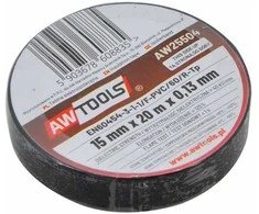 AW-Tools AWTOOLS IZOLIACINĖ JUOSTA 12mm x 10m JUODA