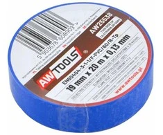 AW-Tools AWTOOLS IZOLIACINĖ JUOSTA 19mm x 20m MĖLYNA