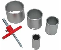 Grąžtas AW-Tools AWTOOLS TUNGSTEN KIUGČIŲ Pjūklai / 33-53-68-83mm / RINKINYS 6 vnt.
