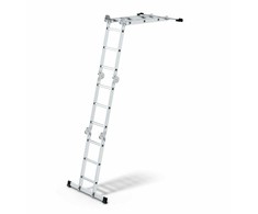 AWTOOLS kopėčios UNIWERSALNA 4x3 150kg +PODEST