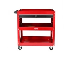 Awtools Metalinis dirbtuvių vežimėlis, 3 lygiai + 1 stalčius