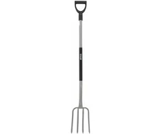 AW-Tools AWTOOLS sodo šakių metalinis kotas, 4 dantų