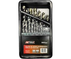 AW-Tools grąžtų rinkinys metalui HSS-G 25vnt. /1,0-13,0mm/