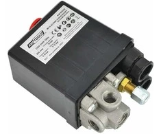 AW-Tools AWTOOLS KOMPRESORIAUS SLĖGIO JUNGIKLIS 230V 3 ĮĖJIMAI 1/4"