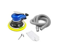 AW-Tools AWTOOLS pneumatinis ekscentrinis šlifuoklis 150mm + žarna