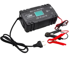 AW-Tools AWTOOLS AUTOMATINIS ĮKROVIKLIS 12V&amp;24V 8A LCD