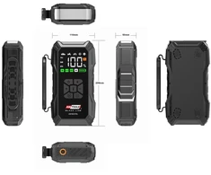 AW-Tools AWTOOLS PALEIDIMO ĮRENGINYS SU KOMPRESORIUMI IR IŠORINE BATERIJA 12000mAh