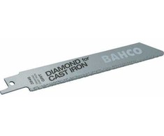 Bahco Karbidinės tiesinio pjūklo geležtės su deimantiniu grūdėtumu 100mm*1,23mm ketui, plytelėms ir keramikai 2vnt