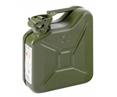 Plieninis kanistras benzinui RAL 6003, 5l
