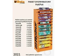 BETA ZAWIESIA PASOWE 46szt./ EKSPOZYTOR ROBUR.....