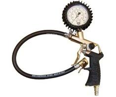 BETA PISTOLET DO POMPOWANIA Z MANOMETREM OPON ZAKRES 0-10 BAR, 25/D-RB 15, SKALA W BAR/PSI HOMOLOGACJA