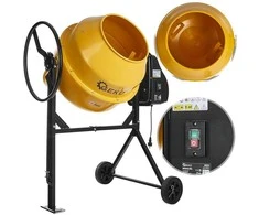 Geko #Mašina maišanti betoną 160L 800W (1)
