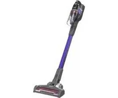 Juodas+DECKER Dulkių siurblys DOMOWY PIONOWY 18V 2Ah VAC BHFEV182CP