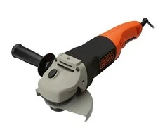 Black &amp; Decker Juodas &amp; Decker Juodas + DECKER 125mm 1200W KG1202 kampinis šlifuoklis