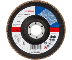 Bosch Šlif. diskas metalui 125mm,22.23mm,40
