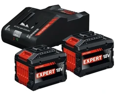 Bosch Starter Set 2xEXBA 18V- 150, EXAL18V-160, CT
