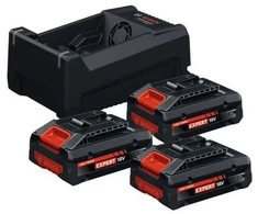 Bosch ST Starter Set 3x4 EXBA, GAL 12V/18V-80, CT