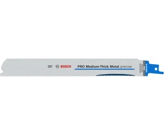 BOSCH BRZESZCZOT DO PIŁY SZABLASTEJ PRO MEDIUM-THICK METAL PRECISE S1137BEF 1,1 x 25 x 225mm /2vnt..