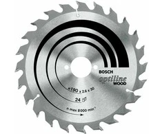 BOSCH diskinis pjūklas OPTI 350x3,5x30x54z