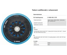 Šlifavimo padas Bosch 2608900011; 150 mm