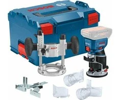 Bosch GKF 18V-8 komplektas (8 mm įvorė, įleidžiamas pagrindas, pagrindas), LB