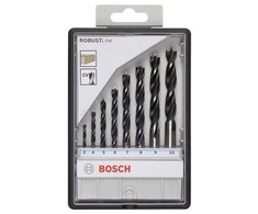 Grąžtas Bosch 8 gražtu kompl.medžiui Robust Line 3/-/10mm