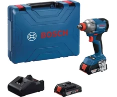 Smūginis suktuvas-veržliasūkis Bosch GDX 18V-285 Professional; 18 V; 2x4,0 Ah akum. + L-BOXX 136